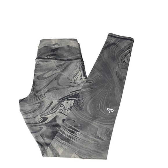 Alo Leggings Black Marble size Small - Picture 1 of 15
